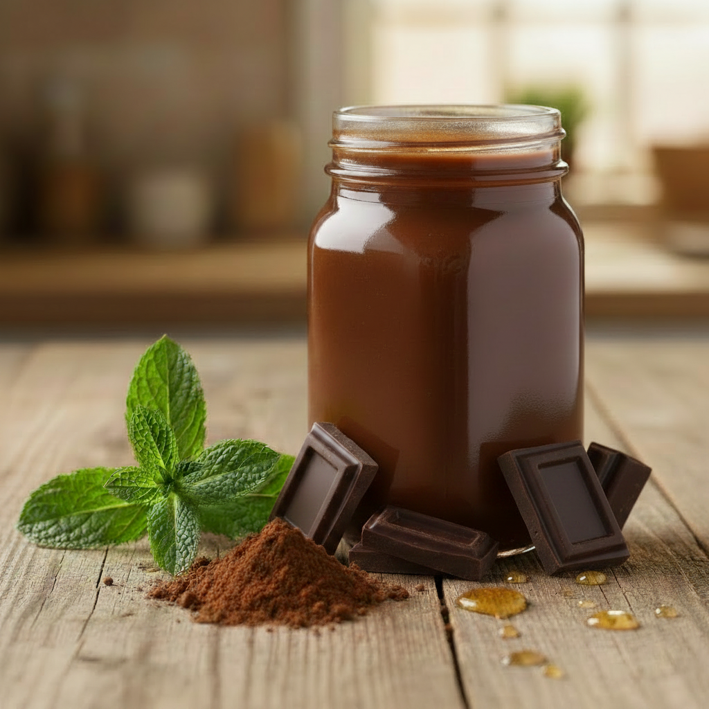 Dark Chocolate Mint Honey