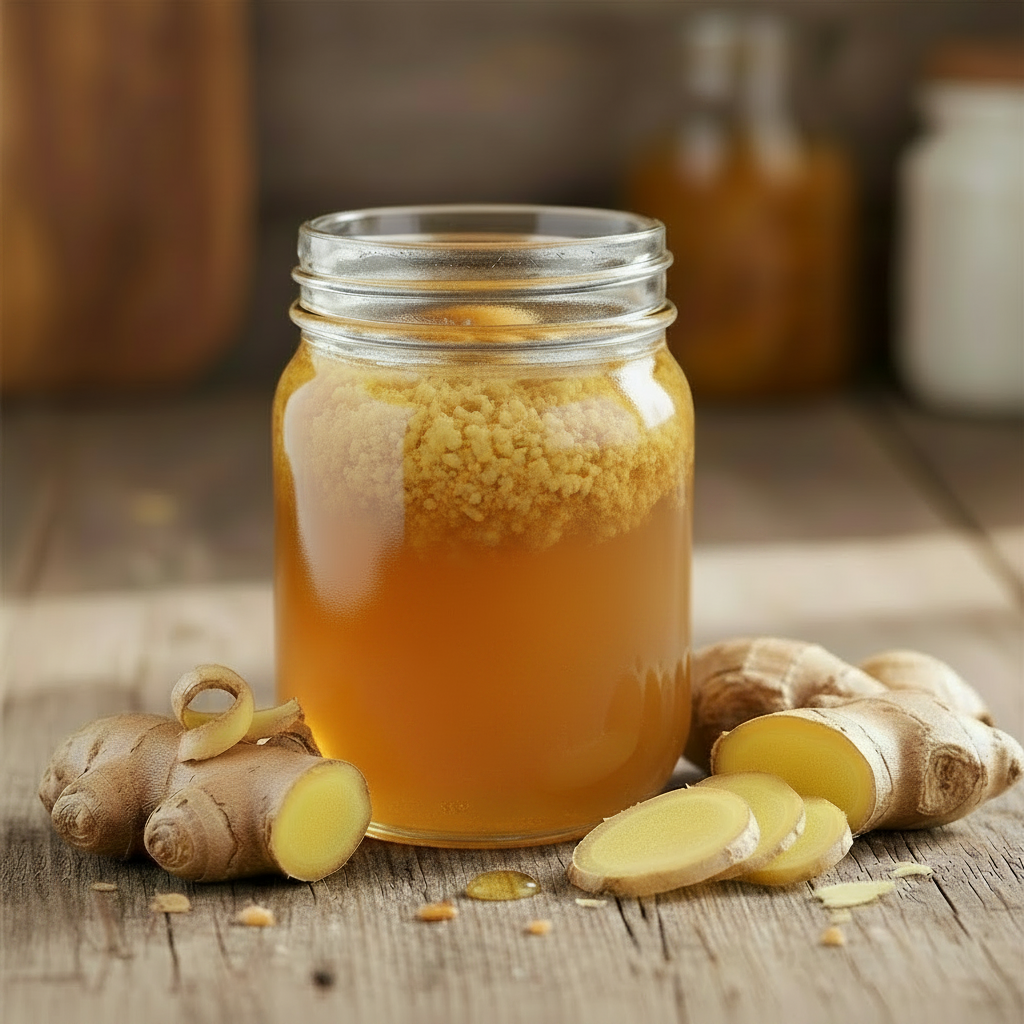 Ginger Infused Honey - No Ginger at Bottom